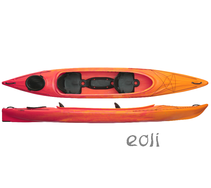 ROTEKO EOLI turistický plastový kajak 